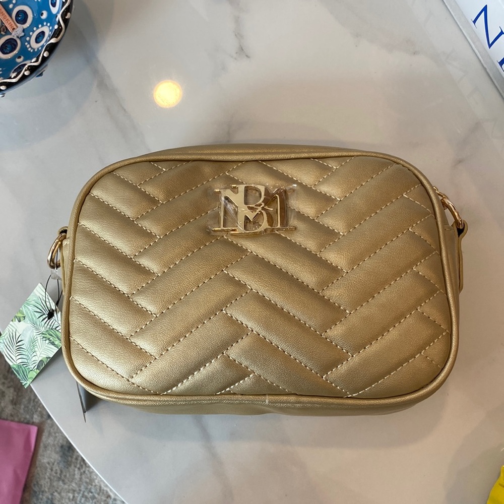 Badgley Mischka bag gold color